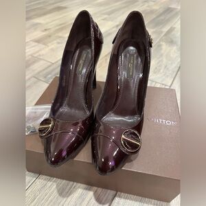 Louis Vuitton Women’s EU 37 1/2 Leather Heels Vintage